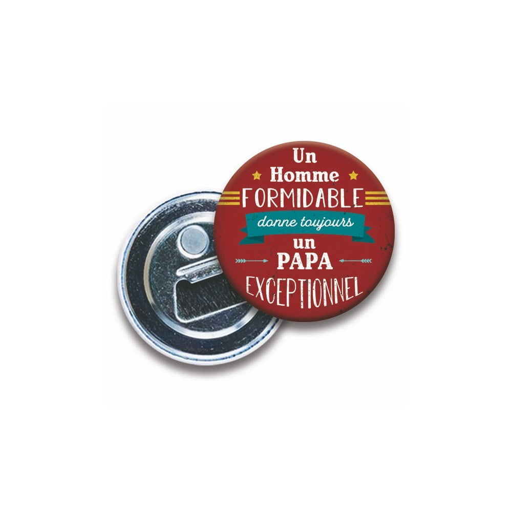 Magnet décapsuleur Un papa exceptionnel