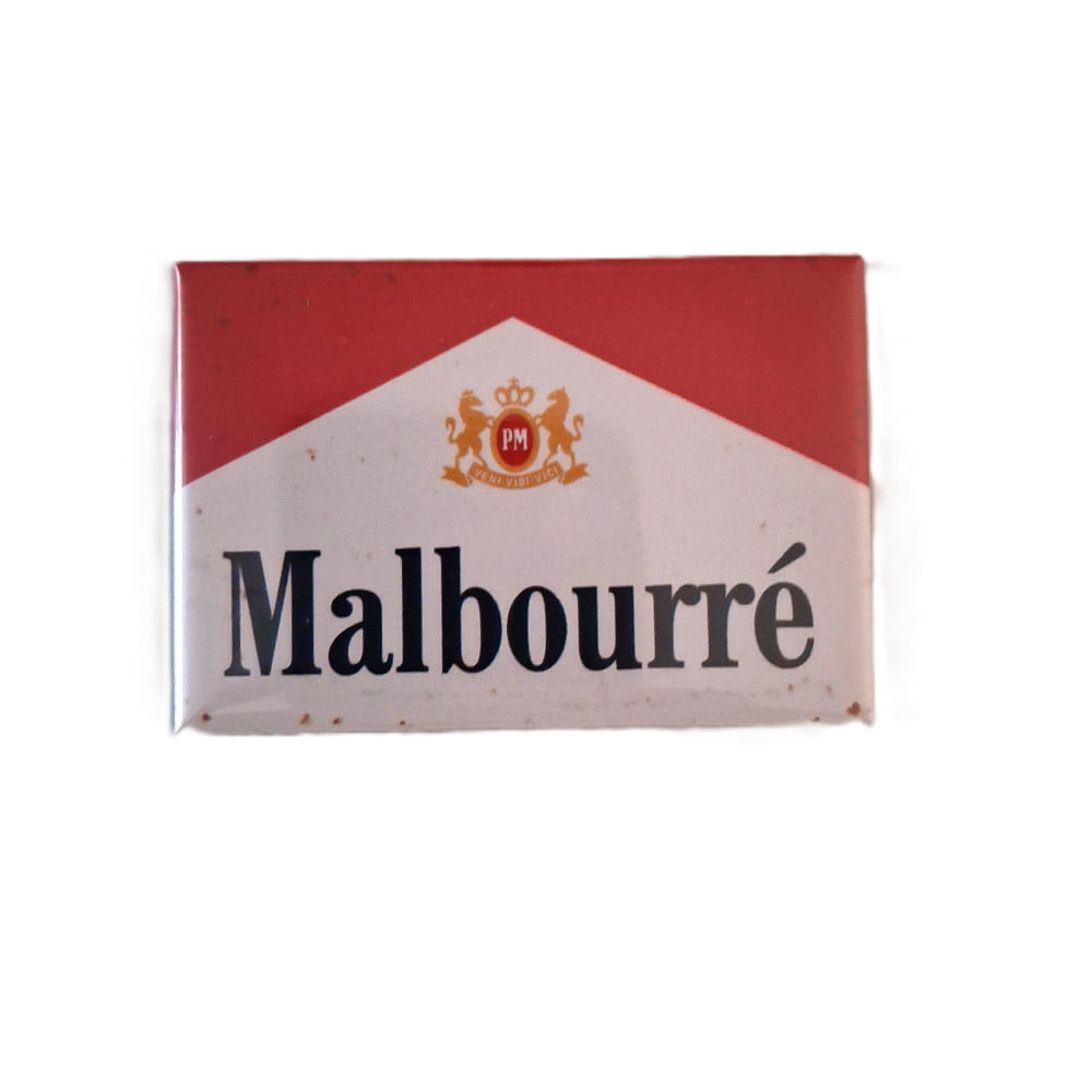Magnet humoristique Malbourré