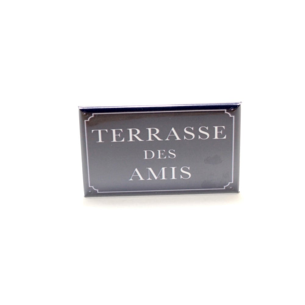 Magnet Humoristique Terrasse des amis