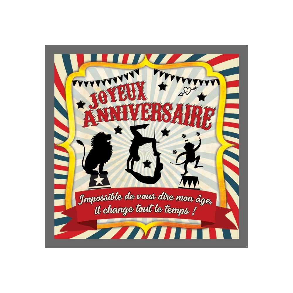 Magnet Joyeux Anniversaire