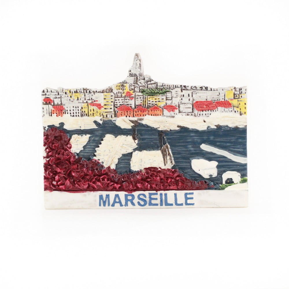 Magnet Marseille découpé Notre Dame