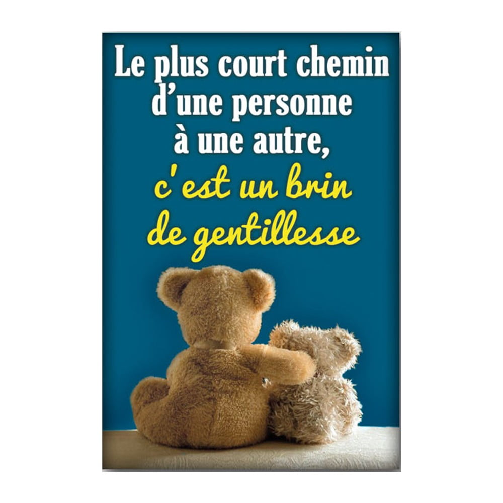 Magnet message La gentillesse