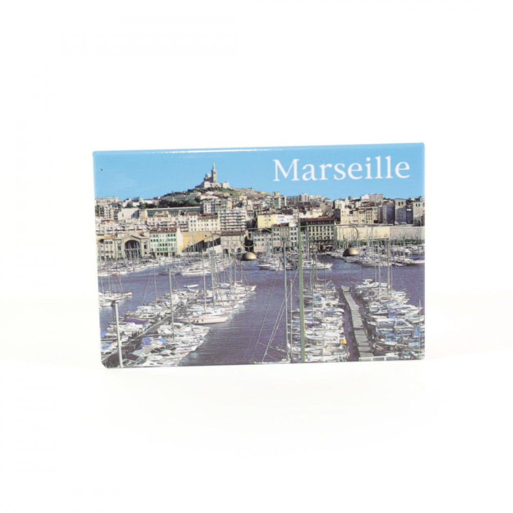 Magnet photo bateaux au Vieux Port