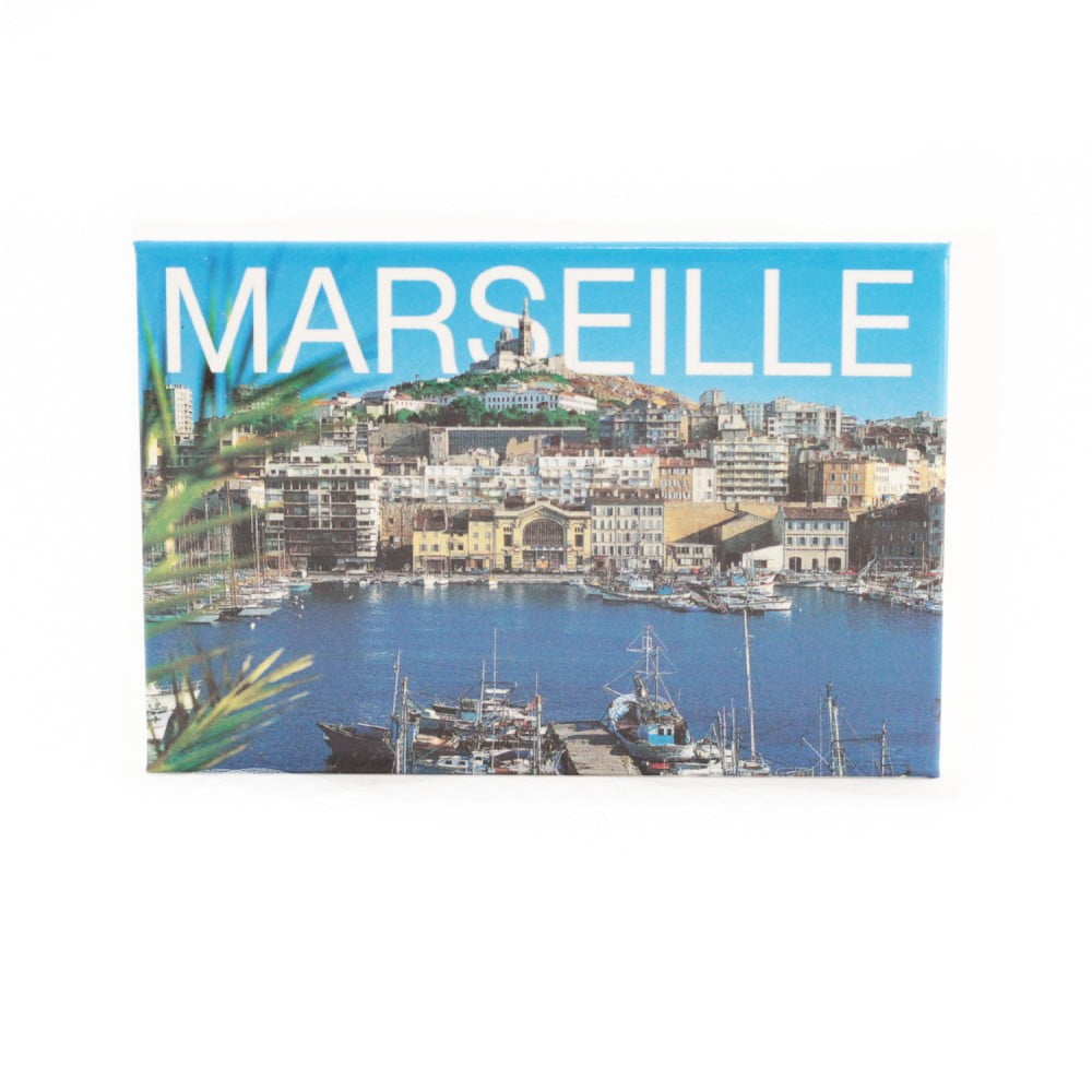 Magnet Photo Marseille Vieux port Notre Dame