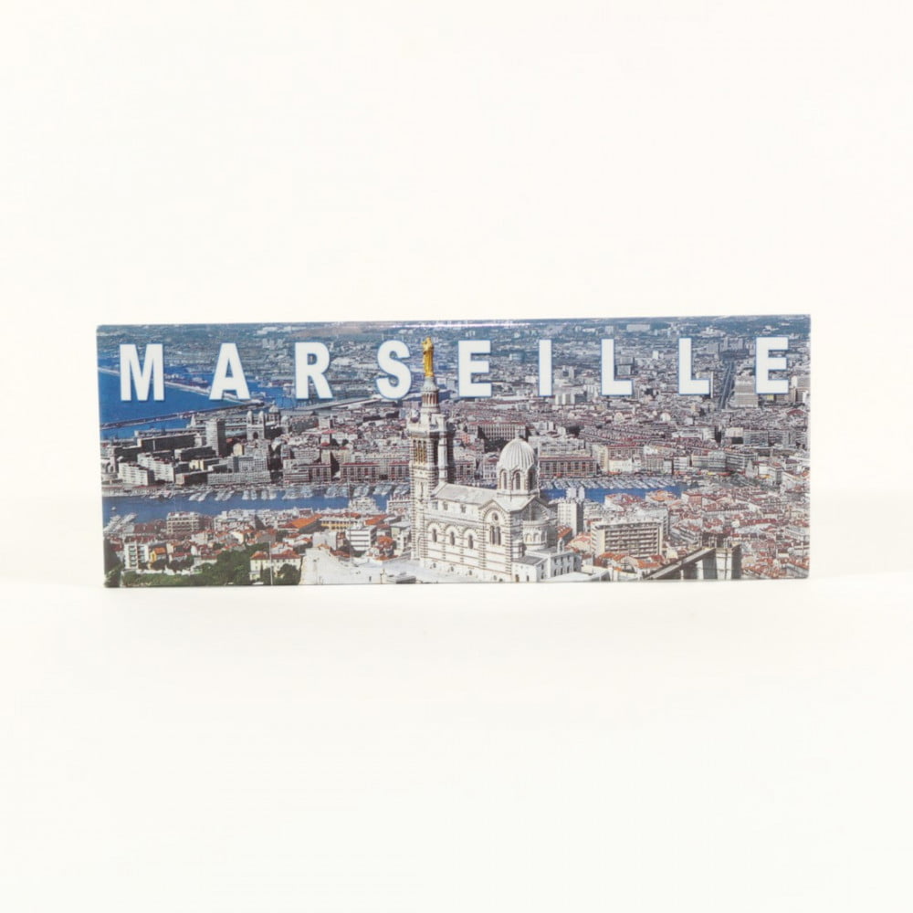 Magnet photo panoramique Marseille vue Ville