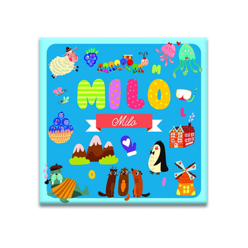 Magnet prénom Milo