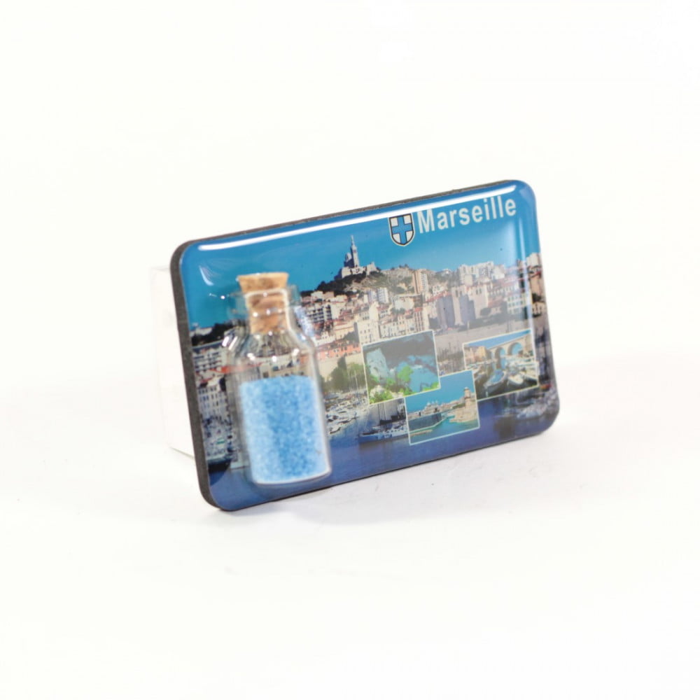 Magnet sable bleu