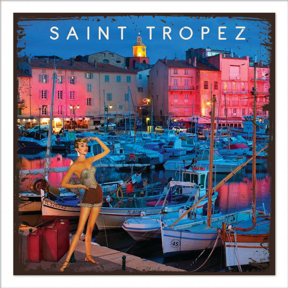 Magnet Saint Tropez départ de nuit