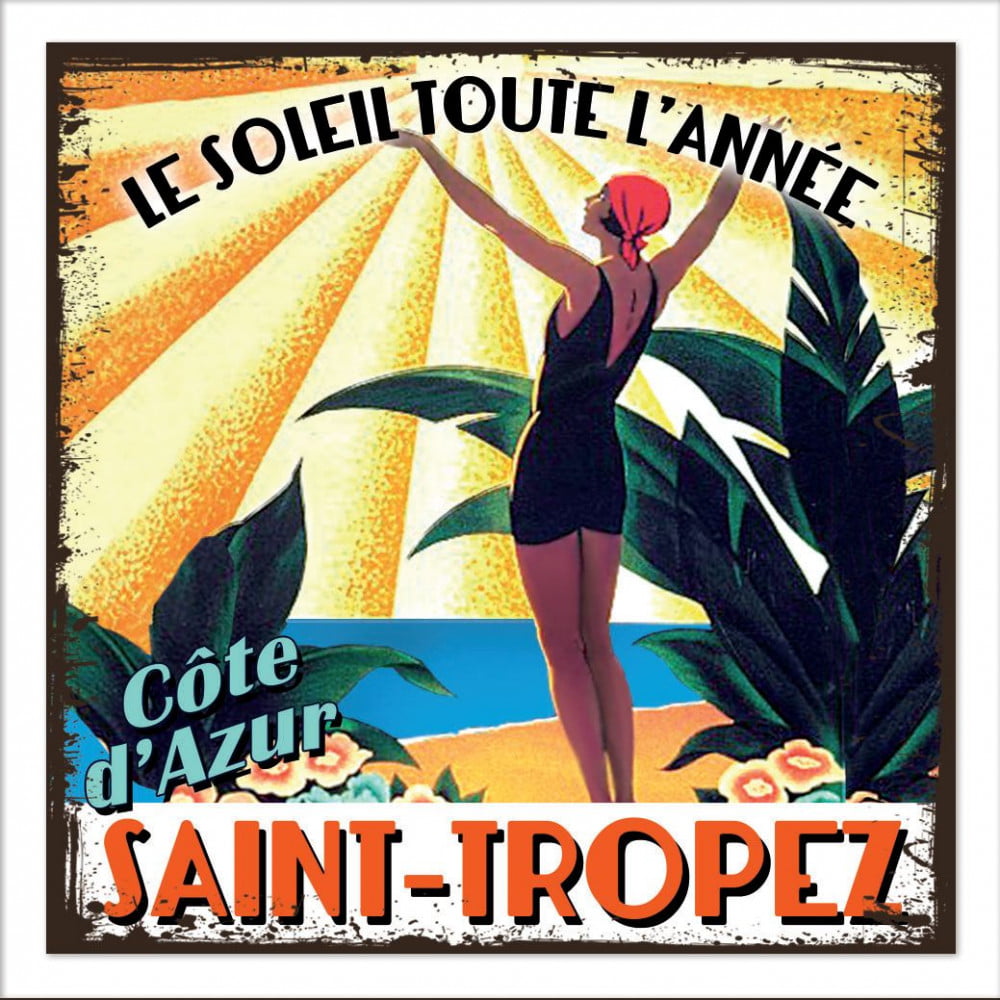 Magnet Saint Tropez Soleil