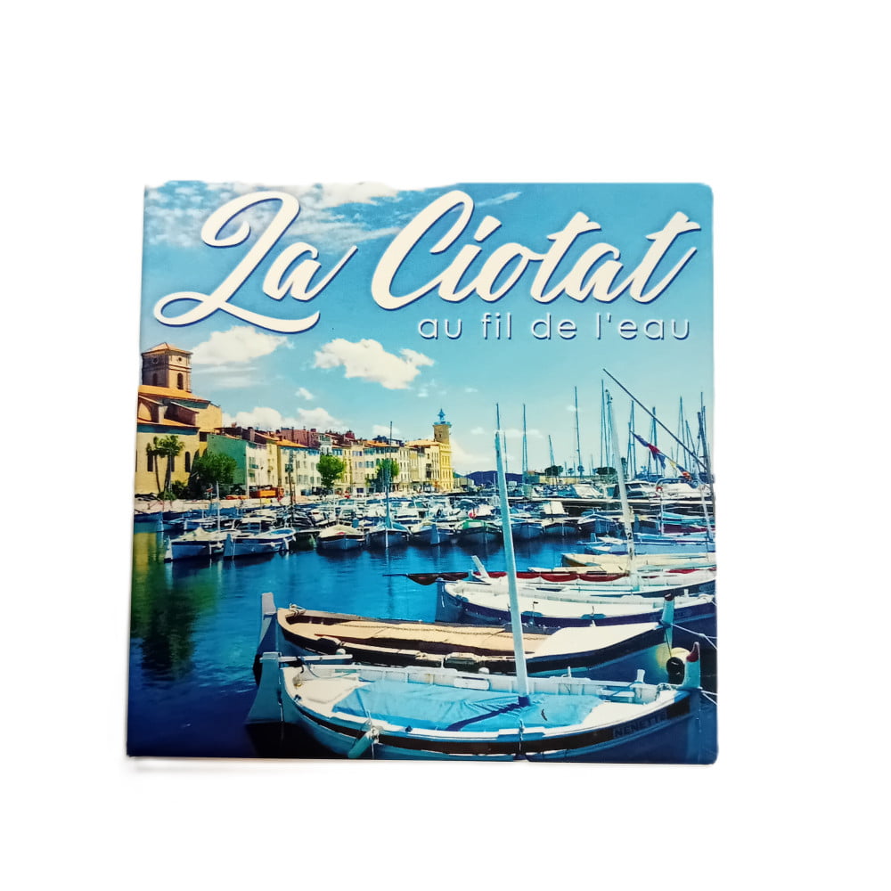 Magnet vintage La Ciotat Au fil de l'eau