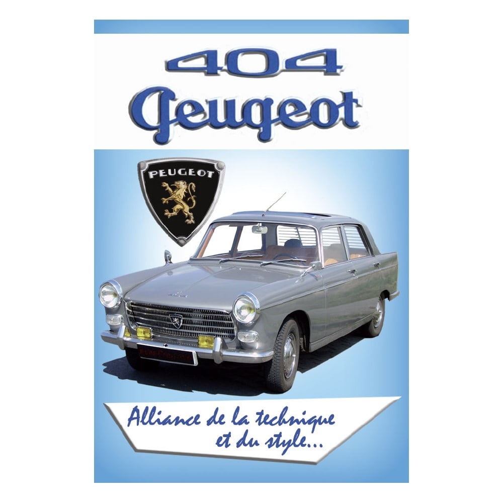 Magnet vintage Peugeot 404