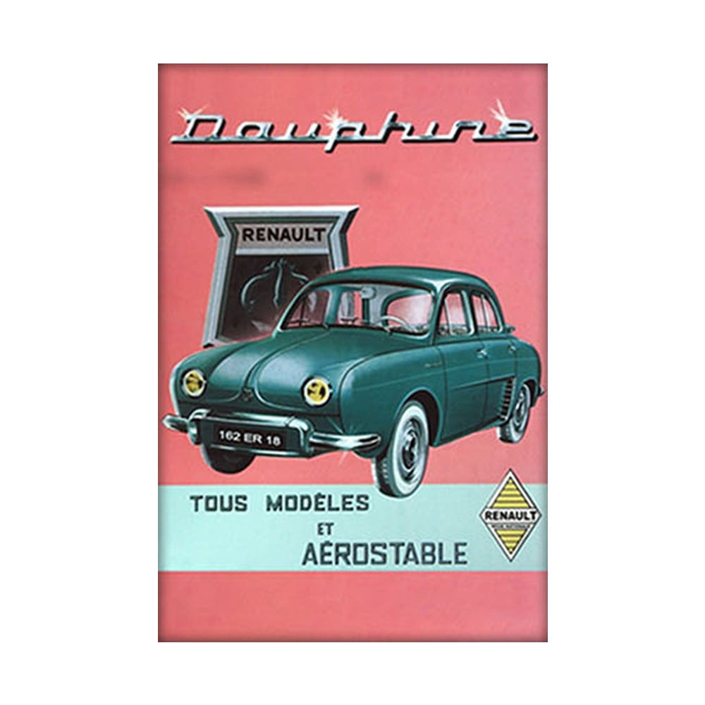Magnet vintage Dauphine