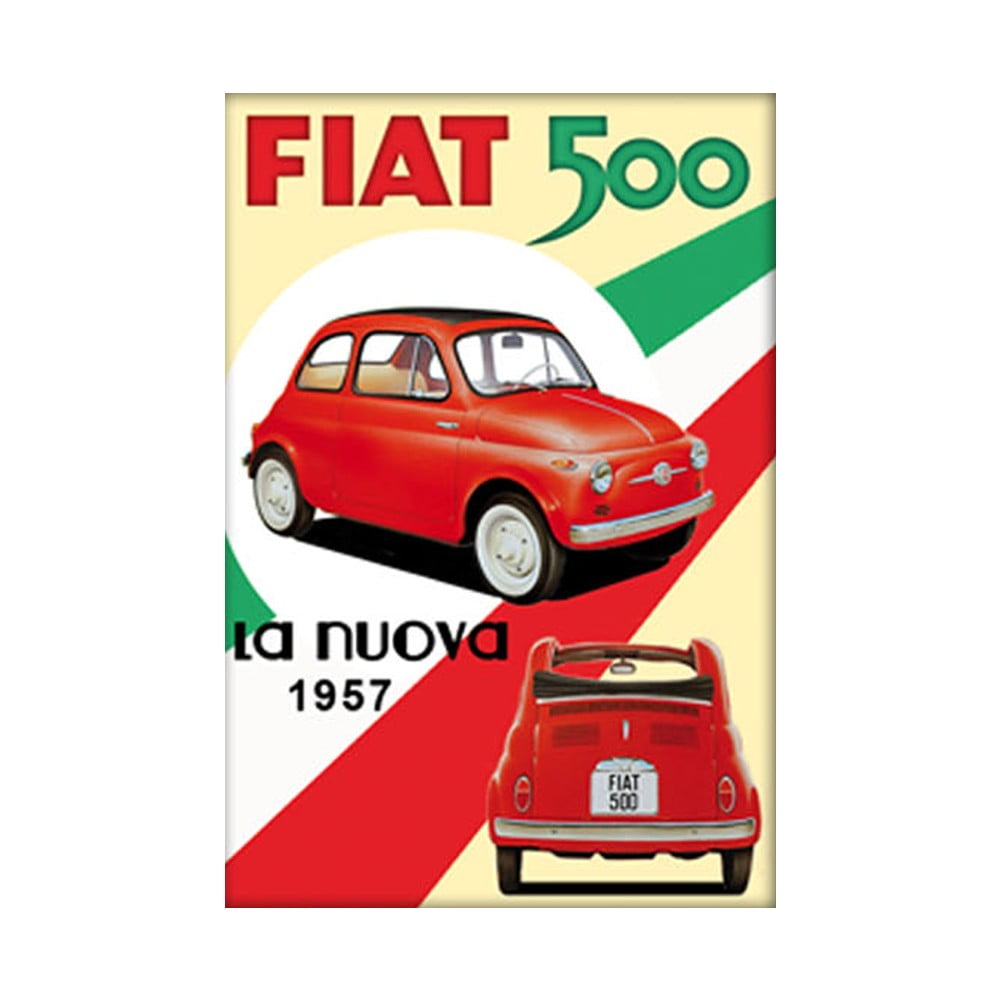 Magnet vintage Fiat 500