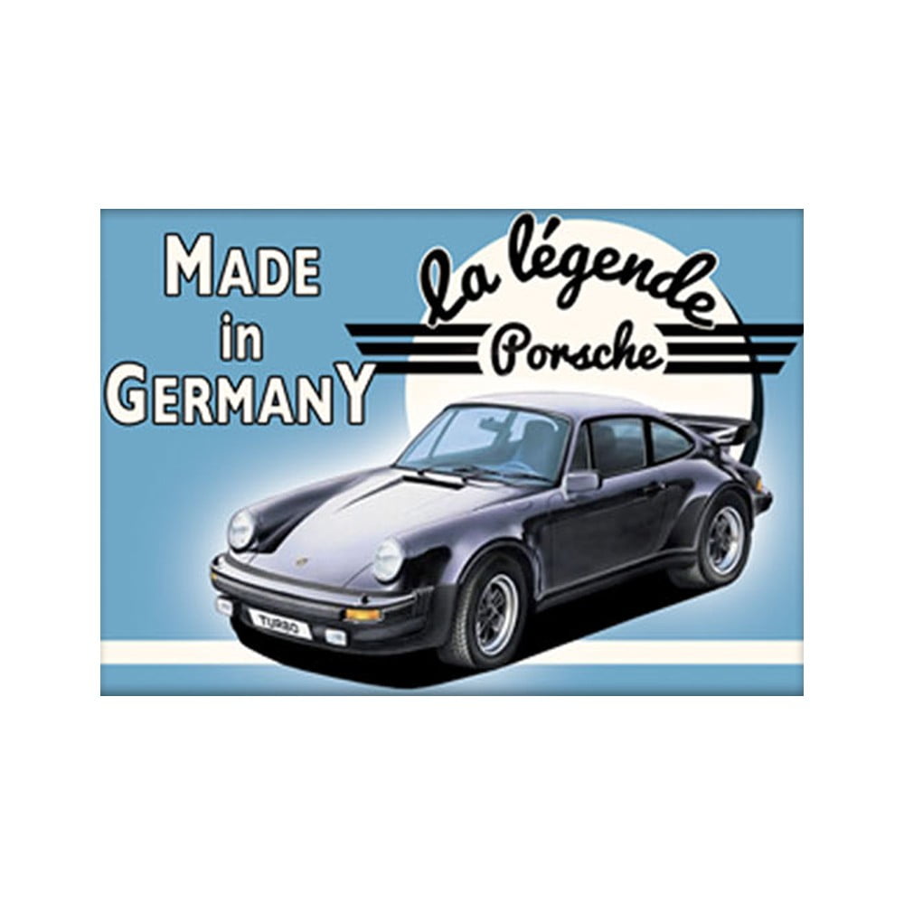 Magnet vintage La légende Porsche