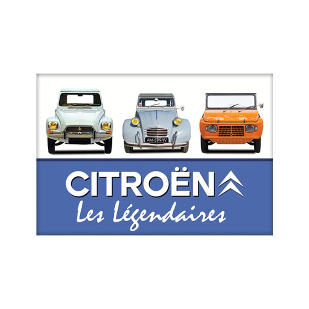 Magnet vintage Les légendaires Citroën