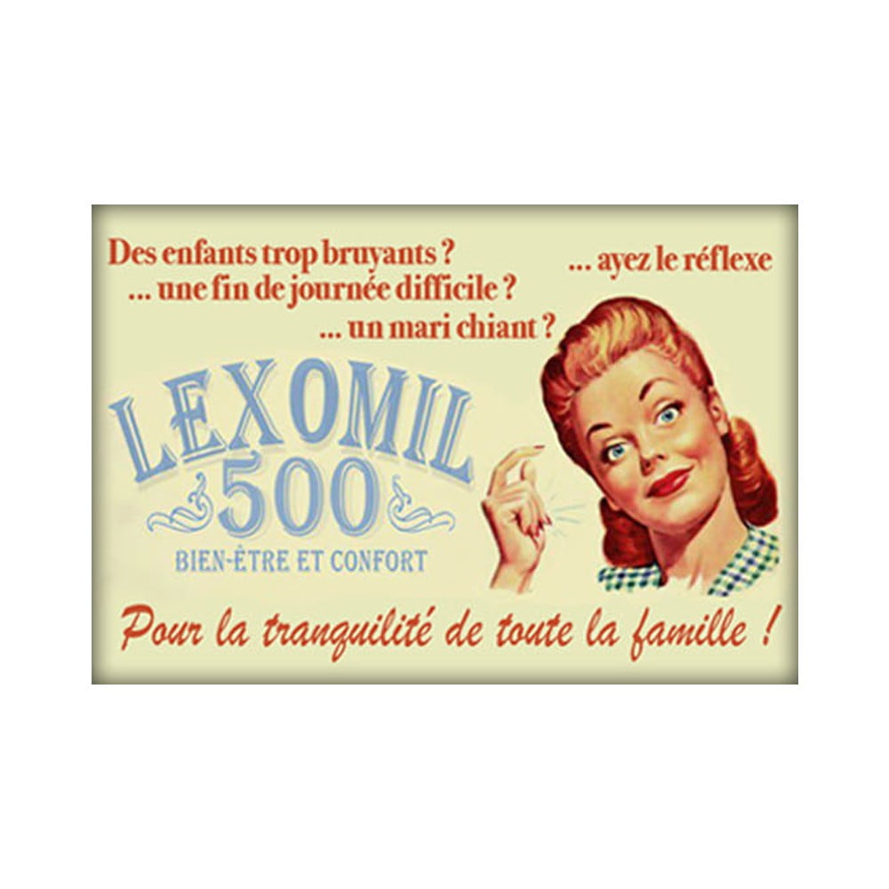 Magnet vintage Lexomil 500