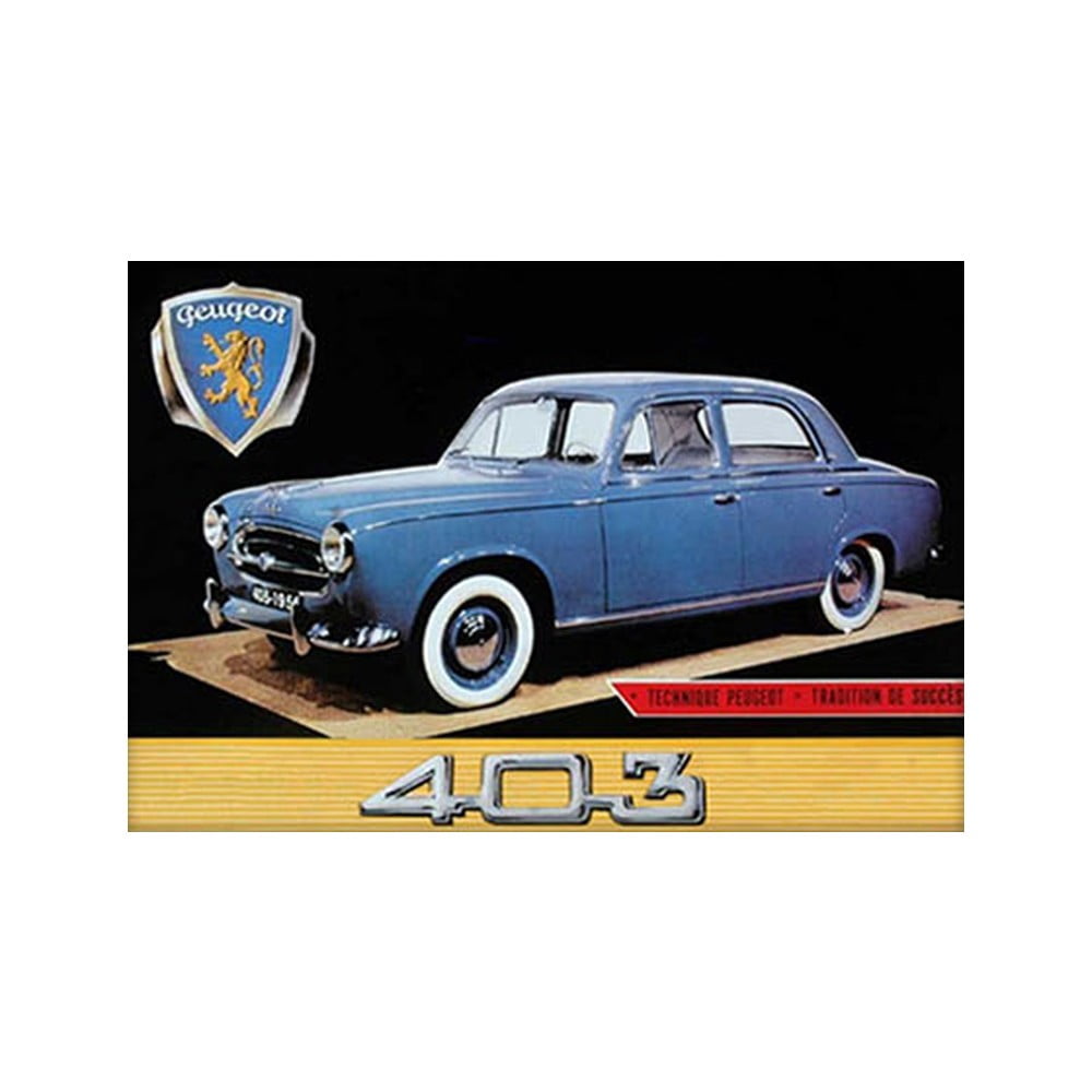 Magnet vintage Peugeot 403