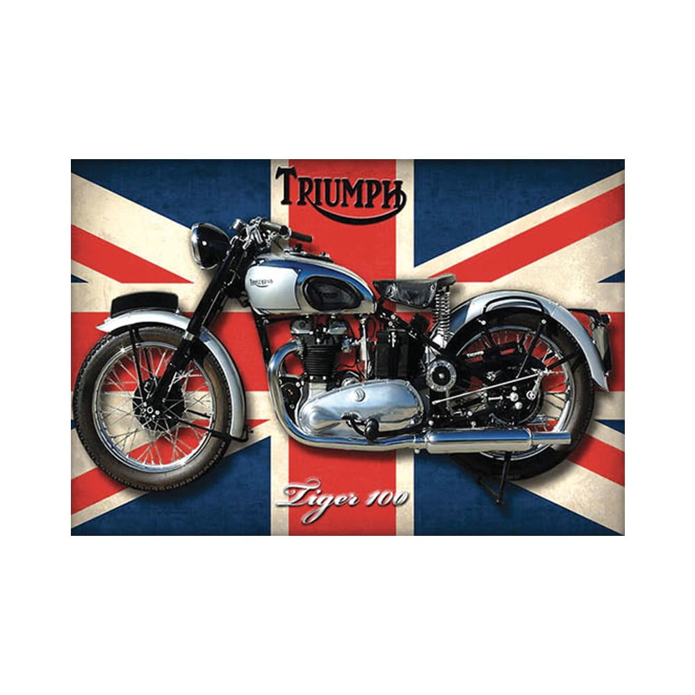 Magnet vintage Triumph tiger 100