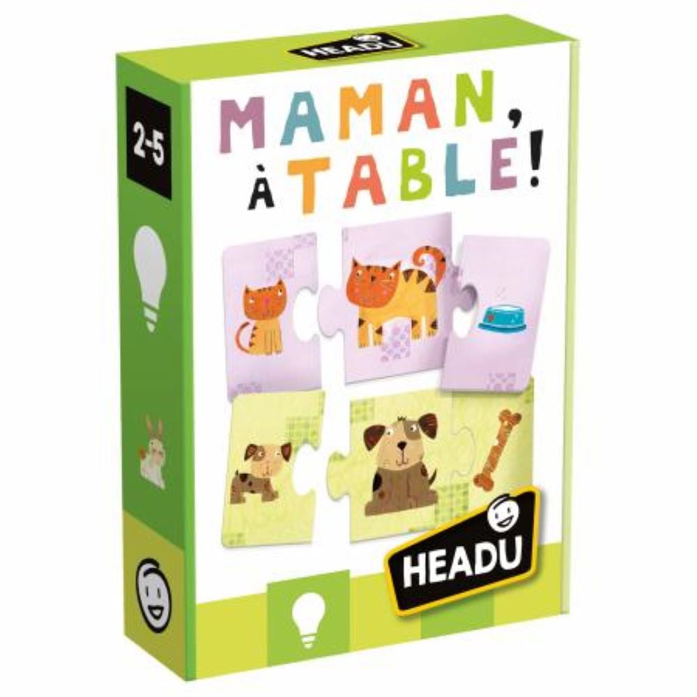 Maman, à table ! âge 2 à 4 ans