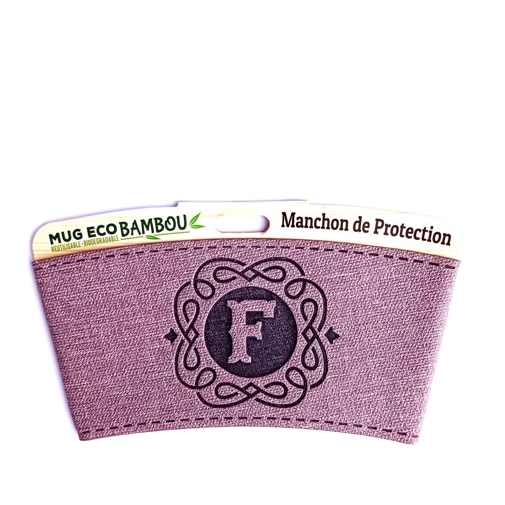 Manchon personnalisé Lettre F 