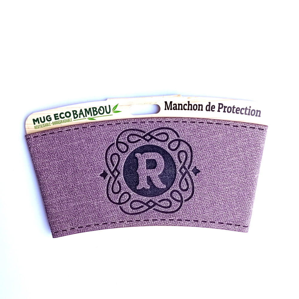 Manchon personnalisé Lettre R 
