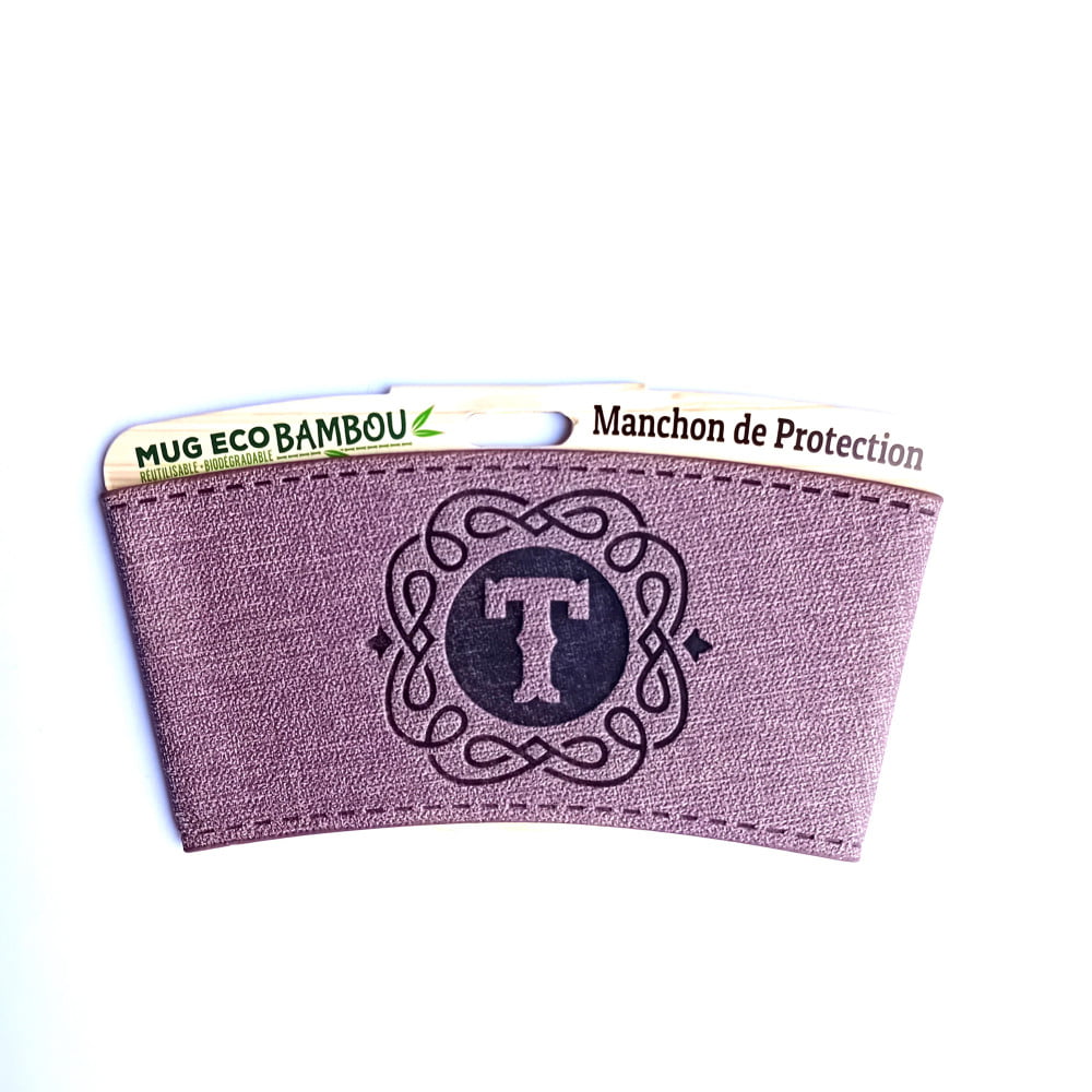 Manchon personnalisé Lettre T 