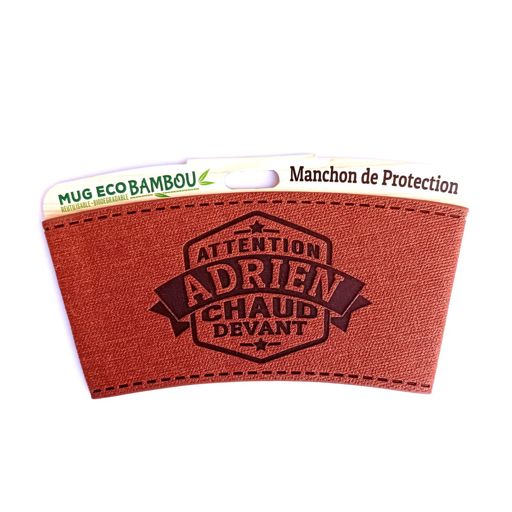 Manchon personnalisé prénom Adrien