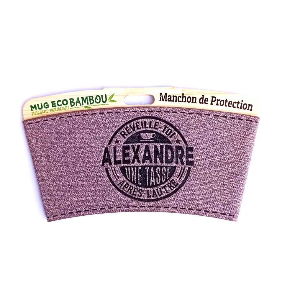 Manchon personnalisé prénom Alexandre