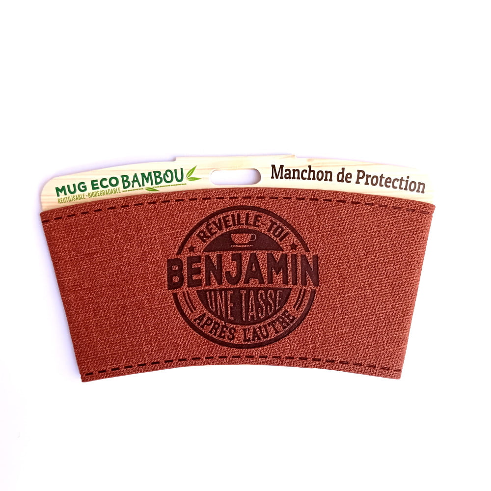 Manchon personnalisé prénom Benjamin