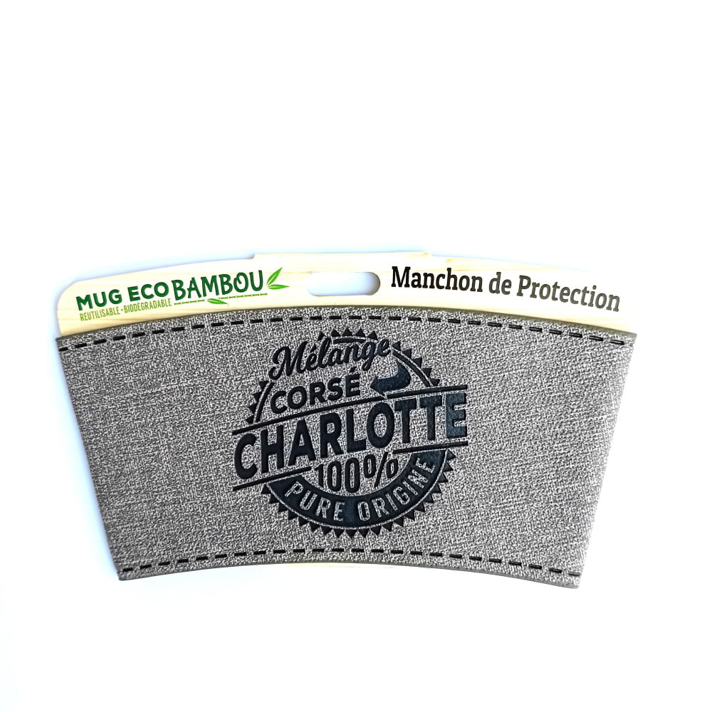 Manchon personnalisé prénom Charlotte