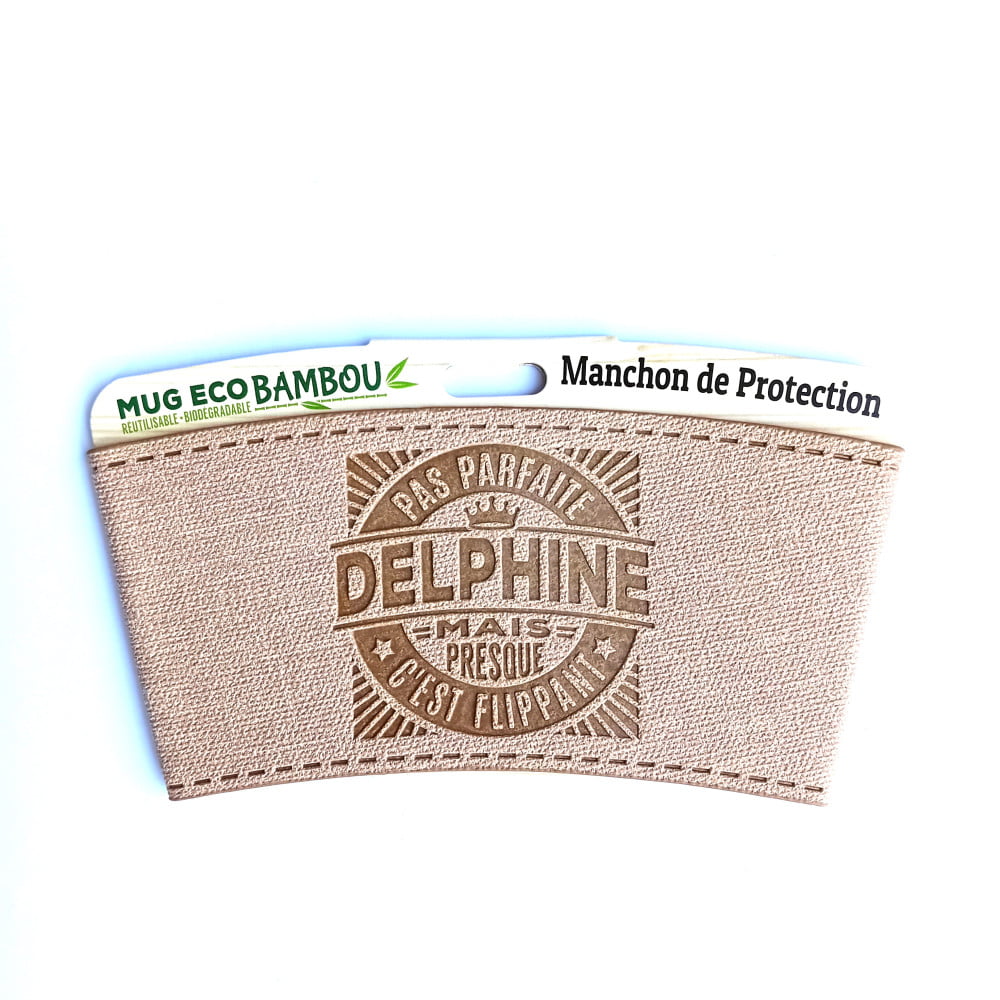 Manchon personnalisé prénom Delphine