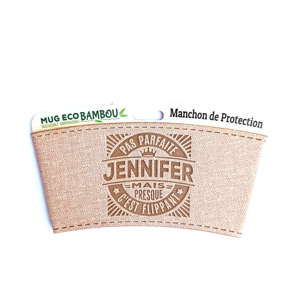 Manchon personnalisé prénom Jennifer