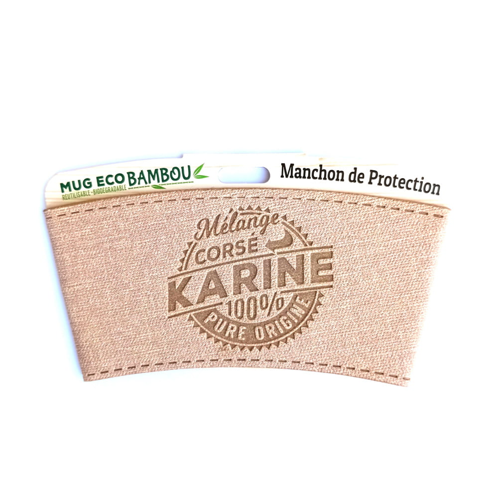 Manchon personnalisé prénom Karine