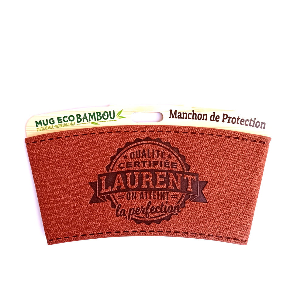 Manchon personnalisé prénom Laurent