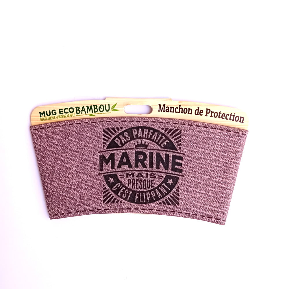 Manchon personnalisé prénom Marine