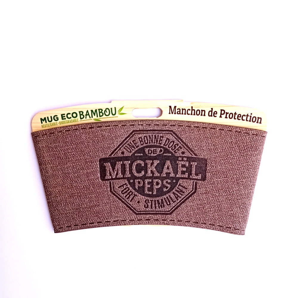 Manchon personnalisé prénom Mickaël