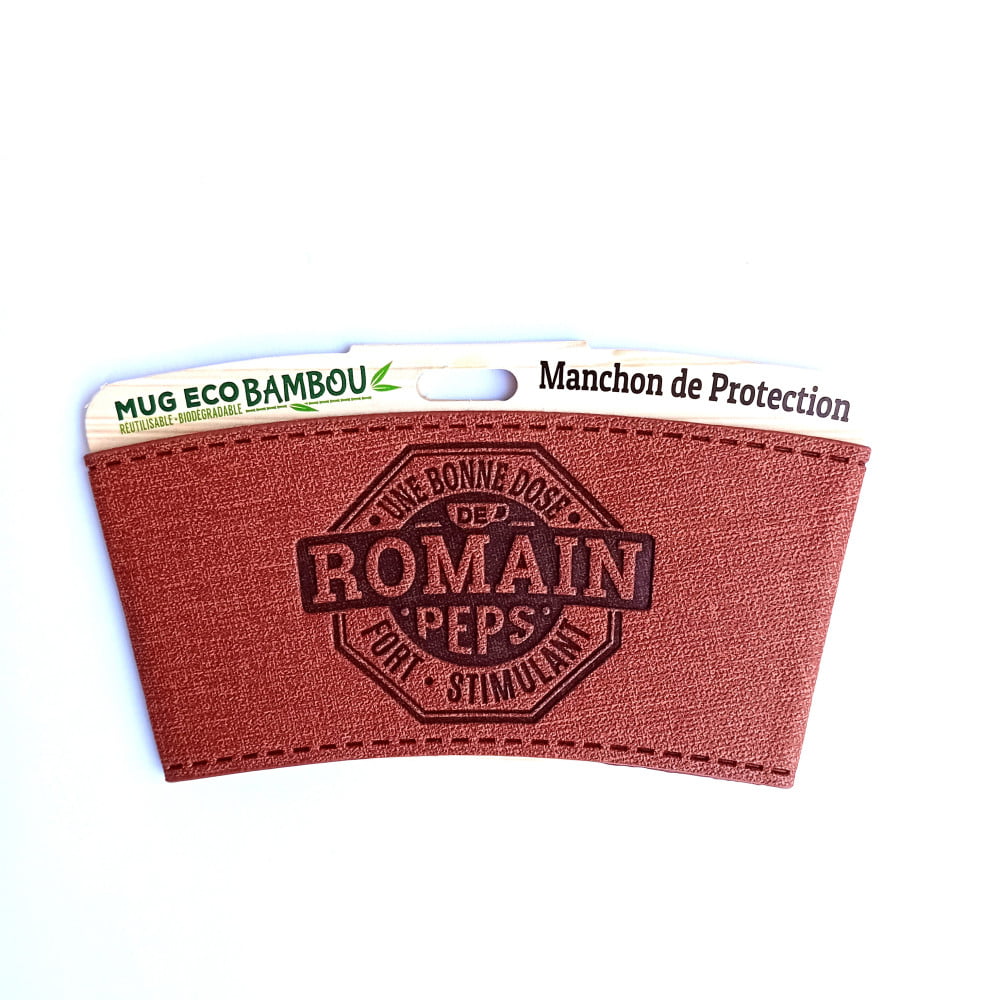 Manchon personnalisé prénom Romain