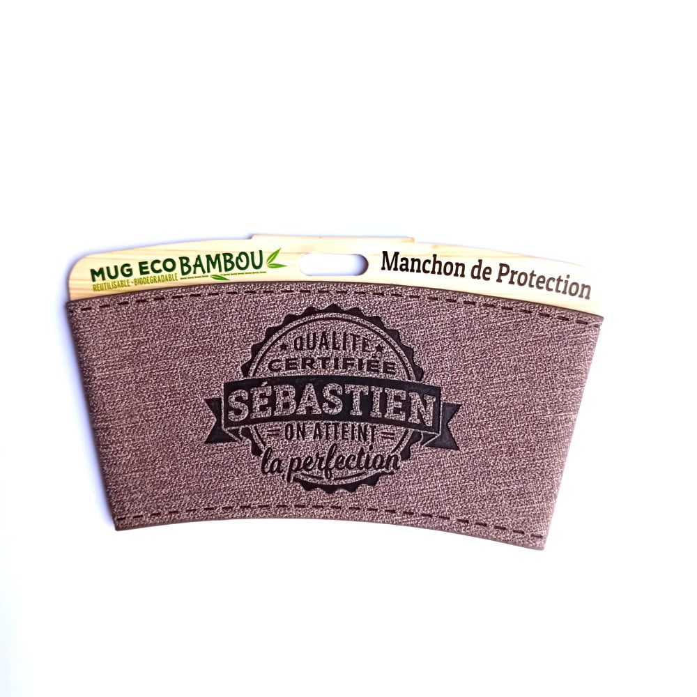 Manchon personnalisé prénom Sébastien