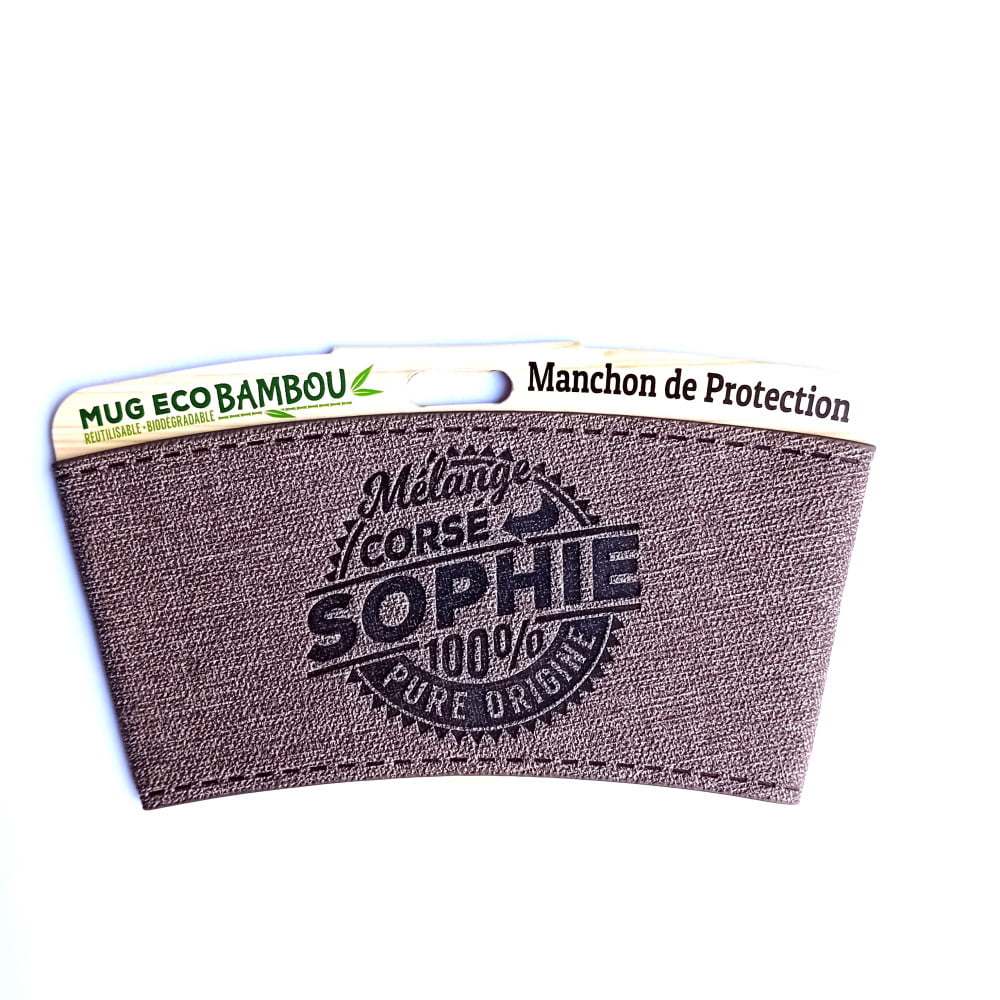Manchon personnalisé prénom Sophie