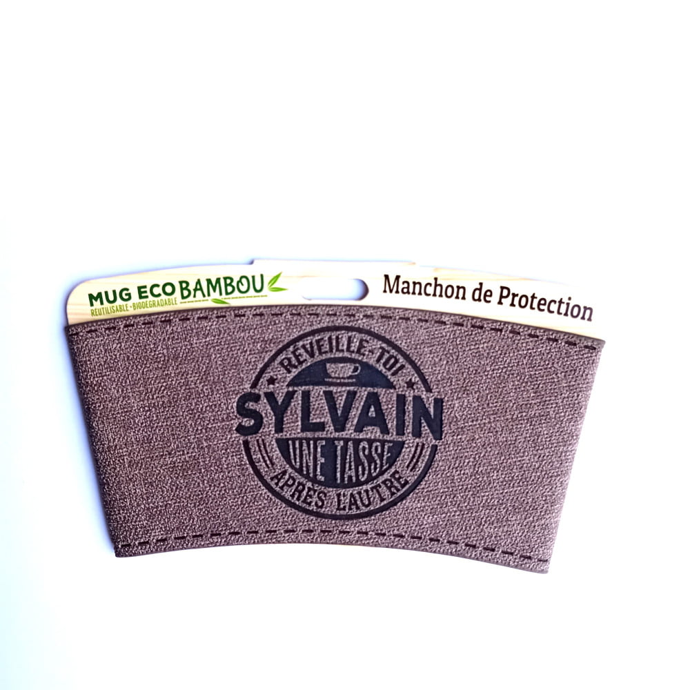 Manchon personnalisé prénom Sylvain