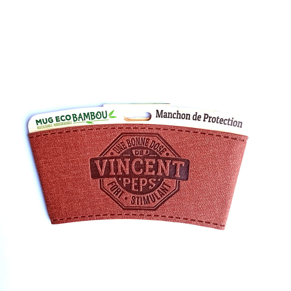 Manchon personnalisé prénom Vincent