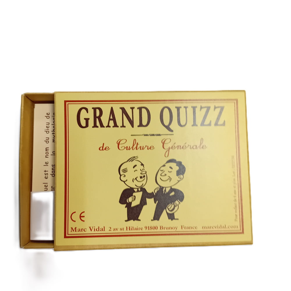 Marc Vidal Grand quizz de culture générale