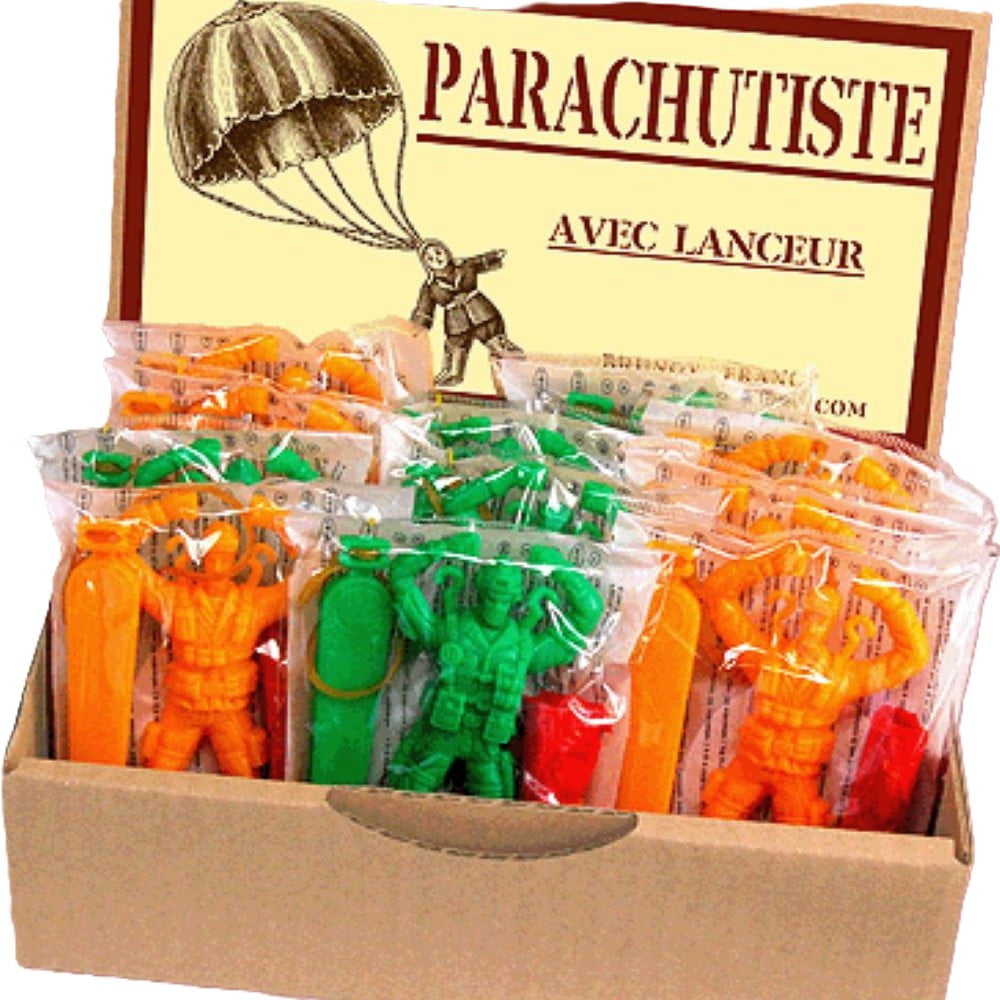 Parachutiste Orange – Jeu de Lancer Marc Vidal