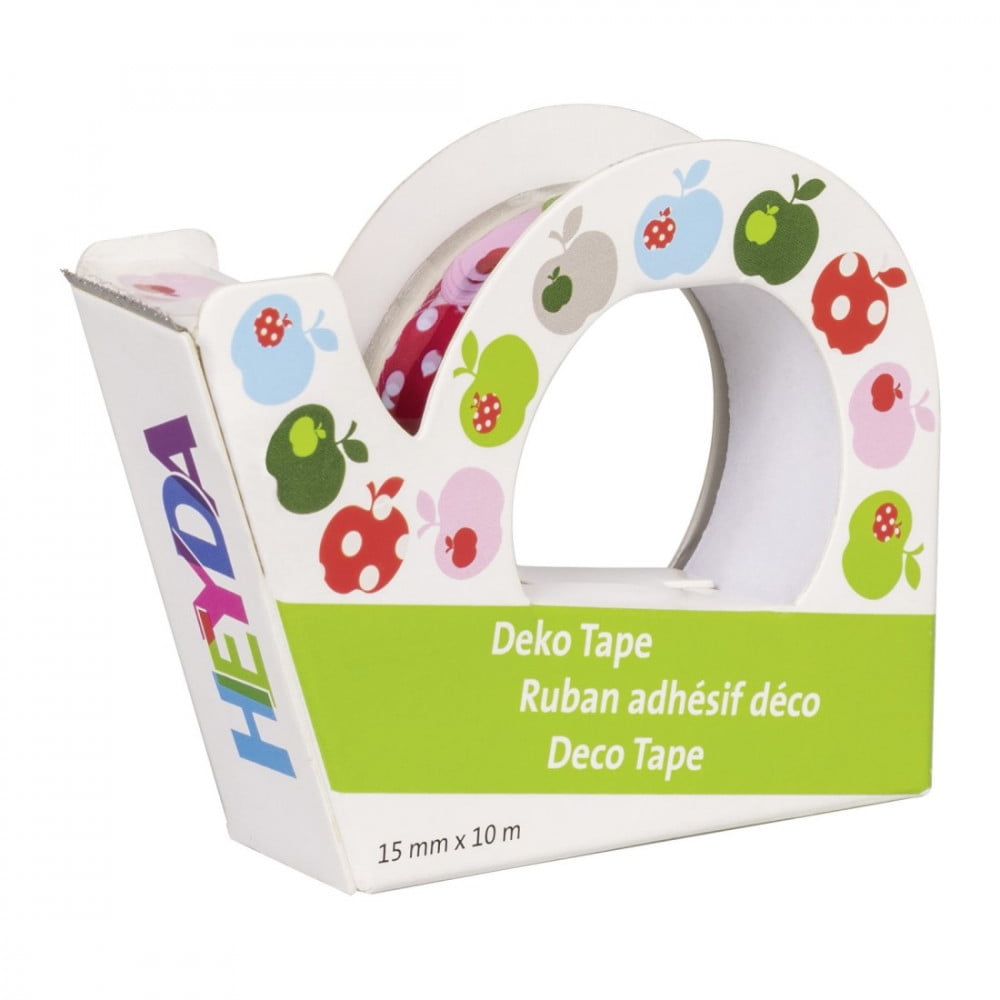 Maskin tape spring coeurs  sur fond rouge