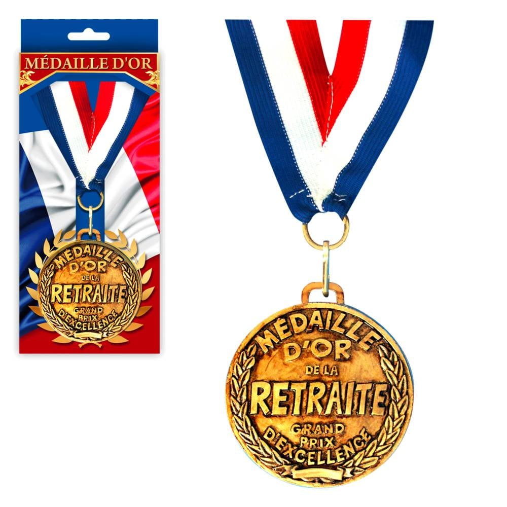 Médaille d'or Retraite