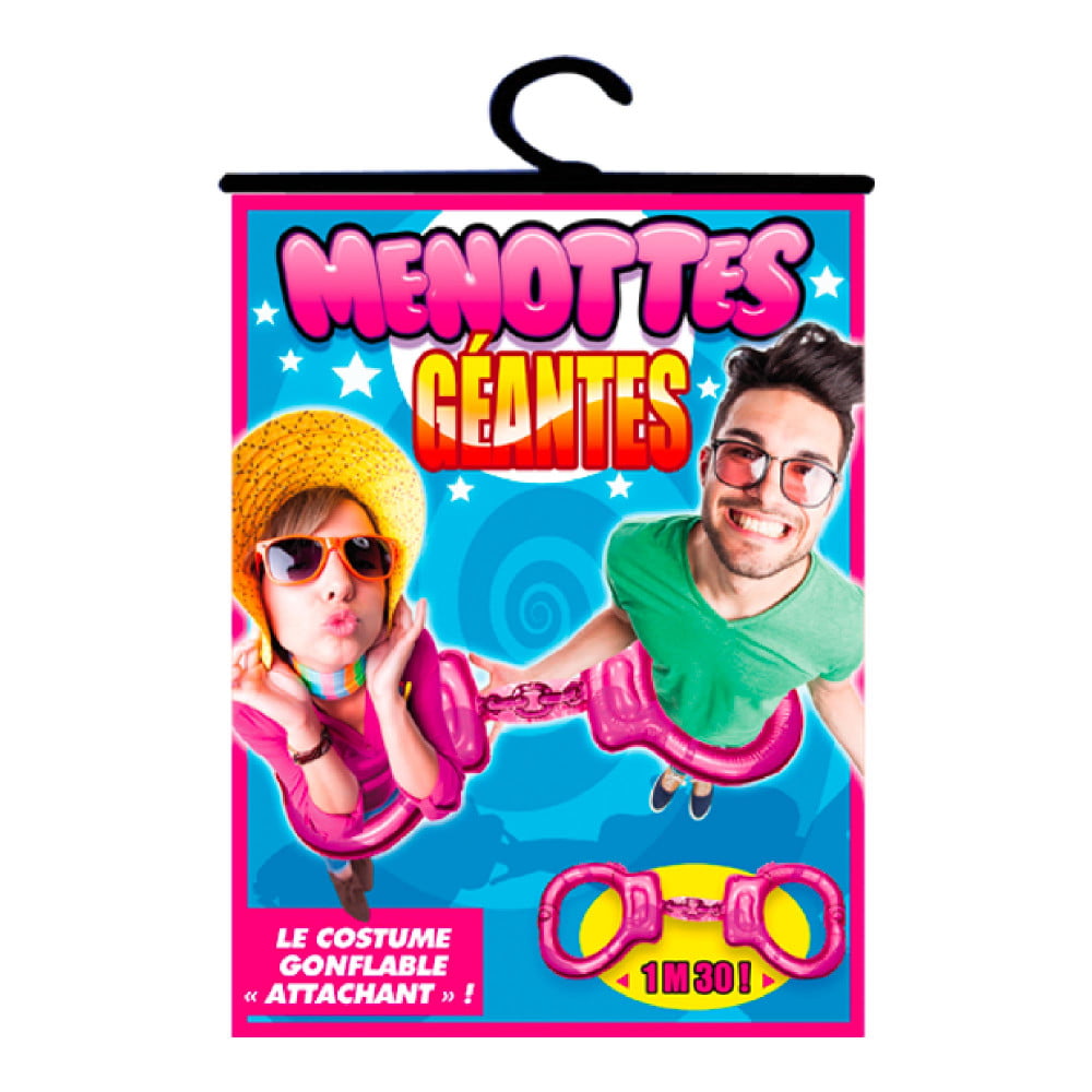 Menottes géantes gonflables