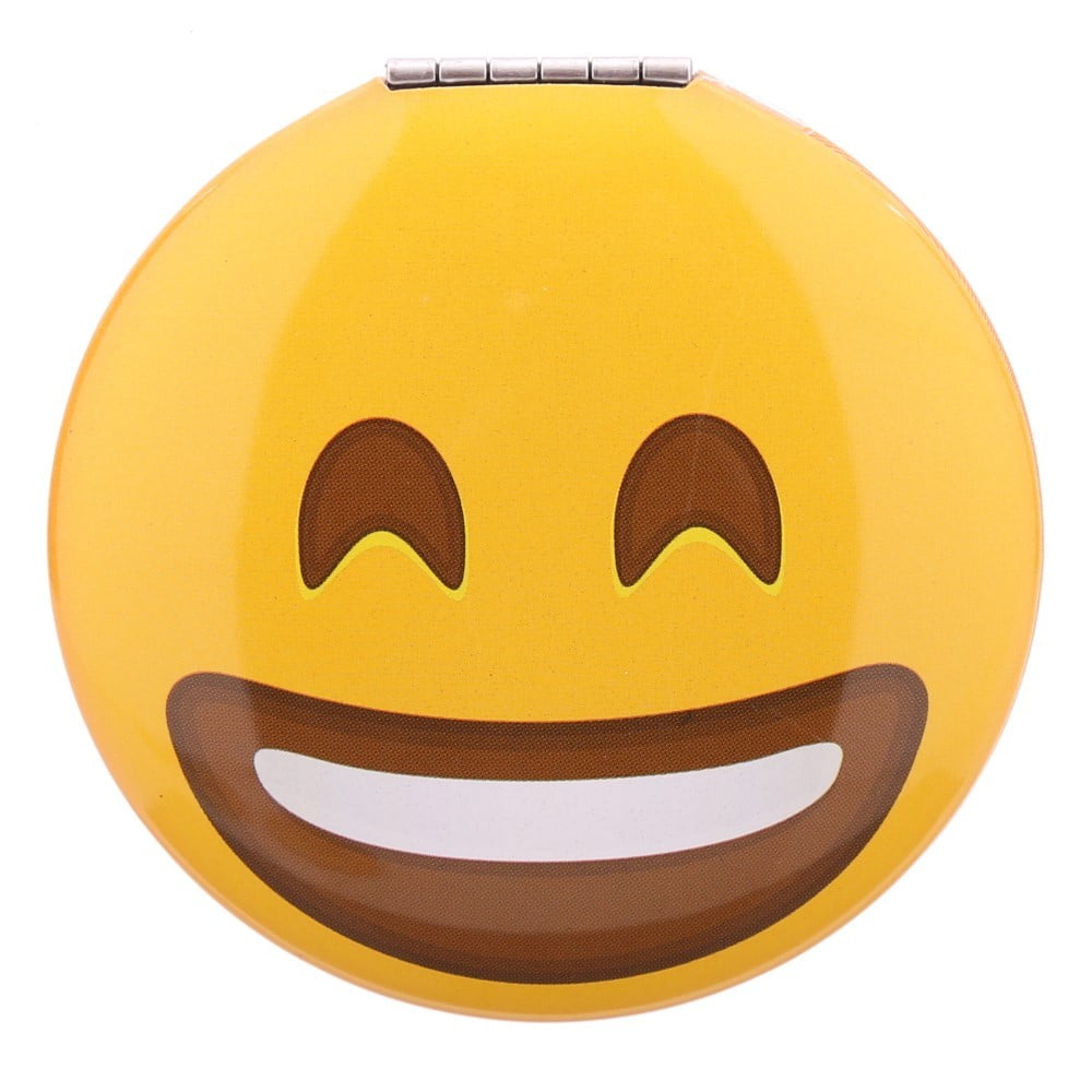 Miroir de Poche Emoji Coeur Sourire