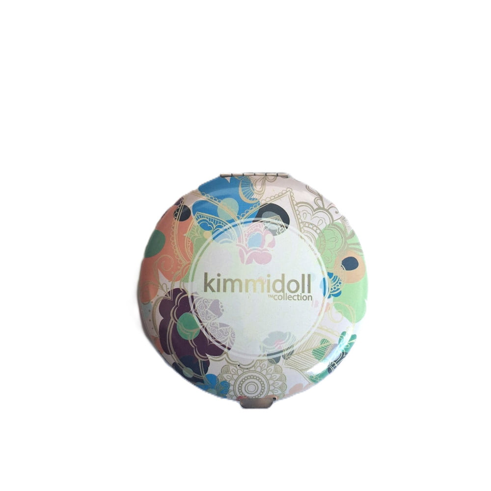 Miroir de poche rond Kimmidoll – Beauté éclatante