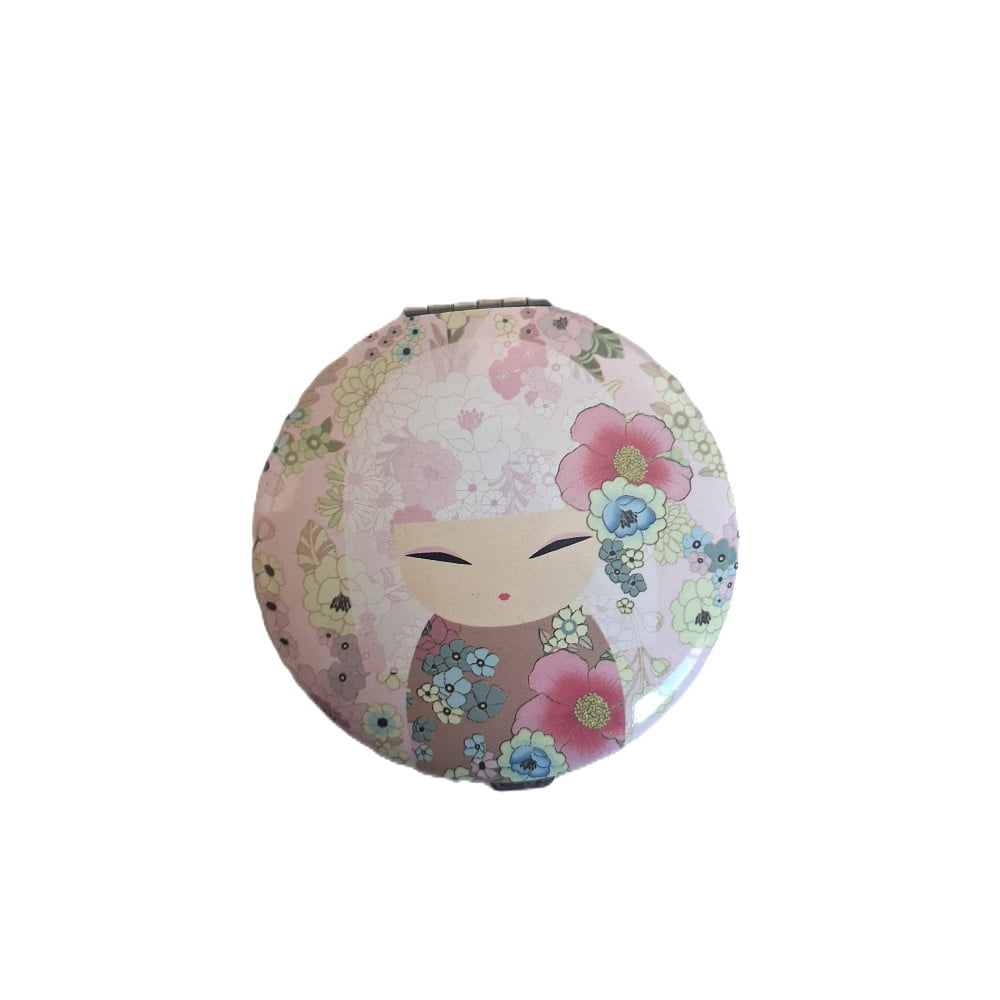 Miroir de poche rond Kimmidoll Tendresse