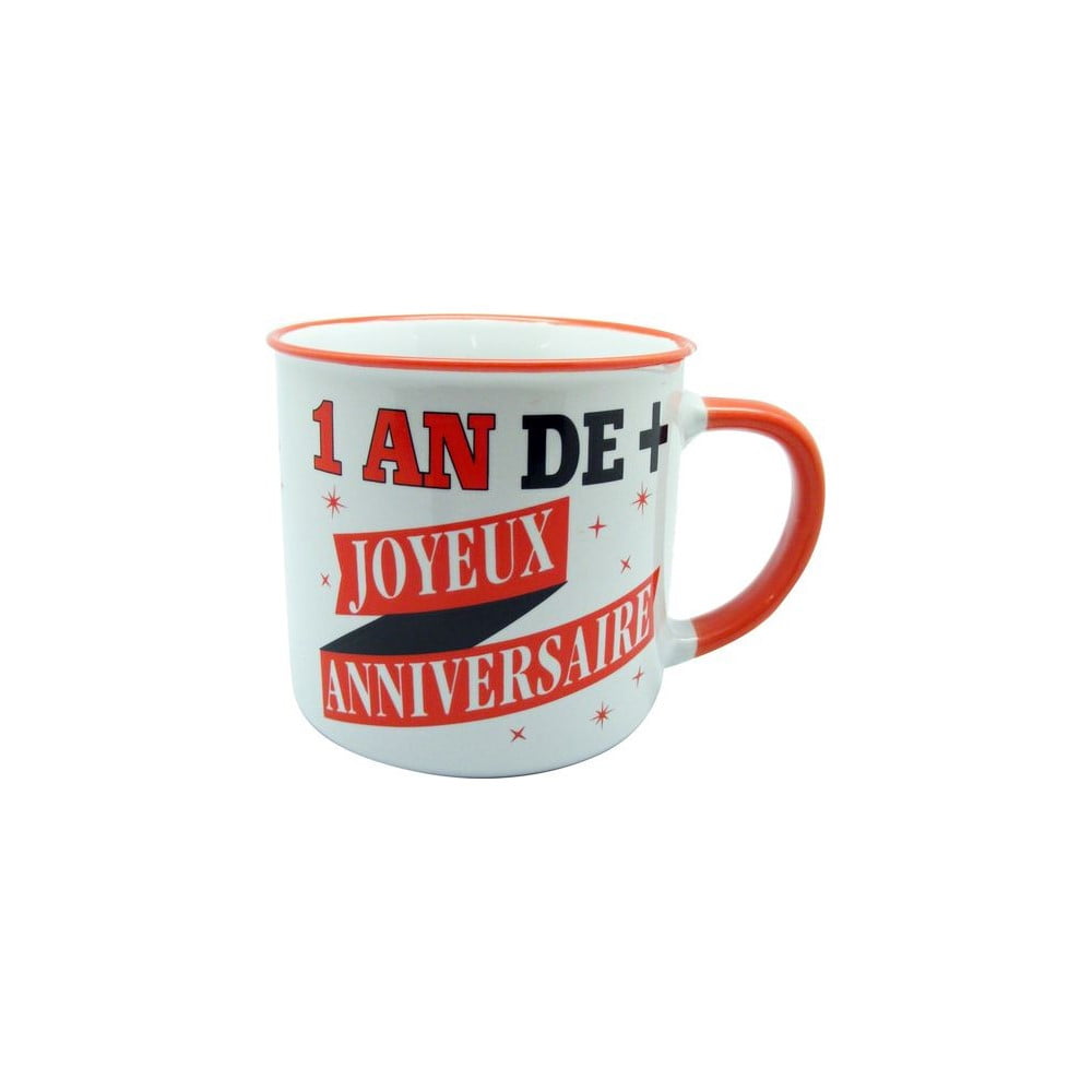 Mug 1 an de plus